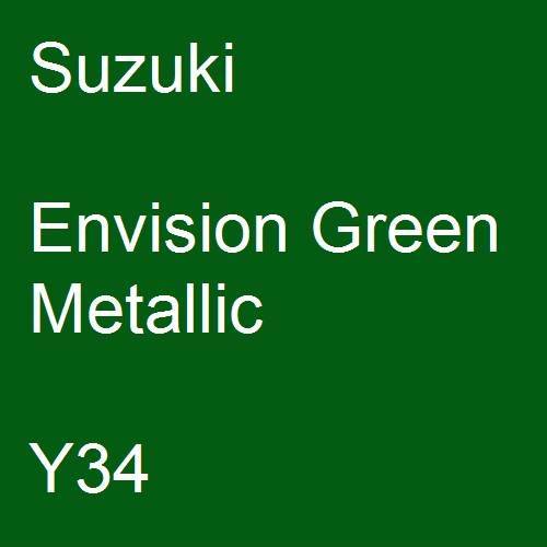 Suzuki, Envision Green Metallic, Y34.